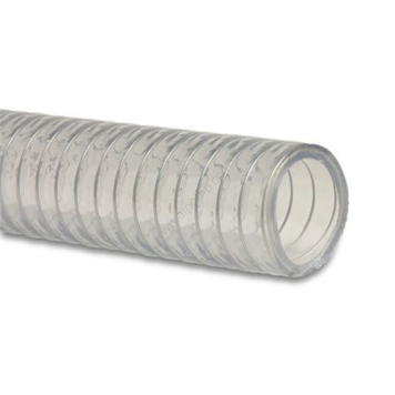 Wąż ssący 25 mm w oplocie metalowym