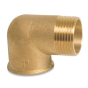 Kolano nyplowe 1" GWxGZ  90° mosiężne