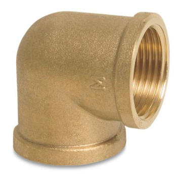 Kolano 1" GWxGW  90° mosiężne